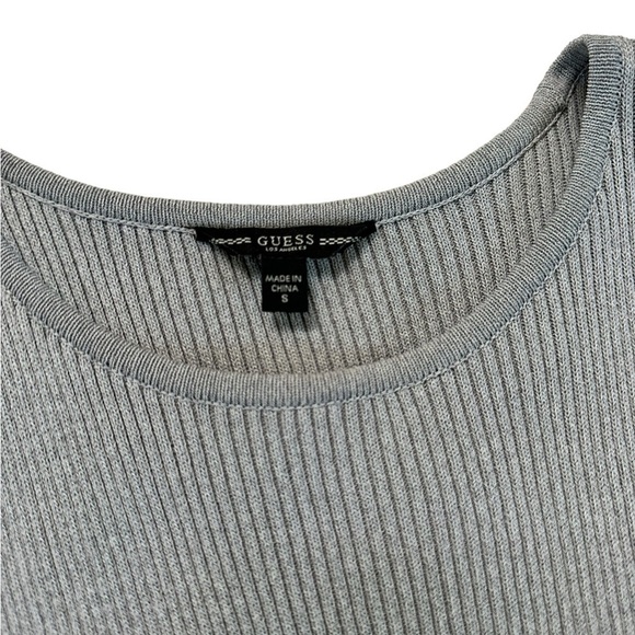 GUESS Coss Sleeveless Sweater Dress, Heather Grey - Size Small - Picture 16 of 17